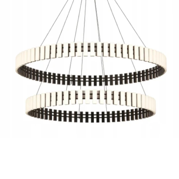 Podwójna lampa wisząca Klavia CGKLAVIA-80-DOUBLE LED 231W 3000K czarna