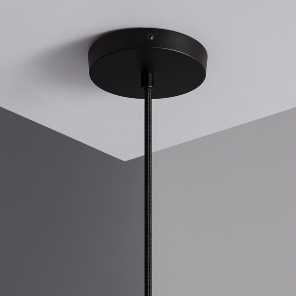 Lampa wisząca Luppo ABR-LWBL-E27 Abruzzo metalowa nad stół czarny