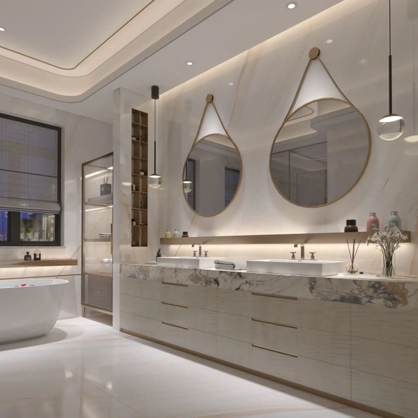 Kulista lampa wisząca Orra PL0105-BK LED 6W 3000K IP44 czarna przezroczysta