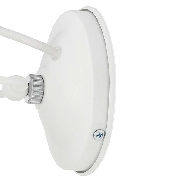 Kinkiet LAMPA ścienna NAUTILIUS 20481101 Kaspa regulowana OPRAWA reflektorek loft biały