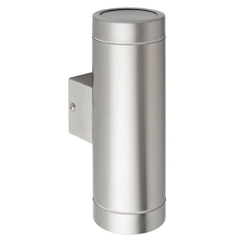 Kinkiet ścienny do salonu Palin XL 98437 metalowy tubka IP44 srebrna