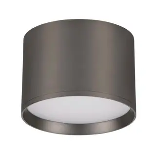 Sufitowa ledowa tuba RINVELA LE45506 LED 17W 3000K srebrna