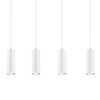 Lampa wisząca na belce VANTOS DL401312400 Trio tubki kuchenna biały