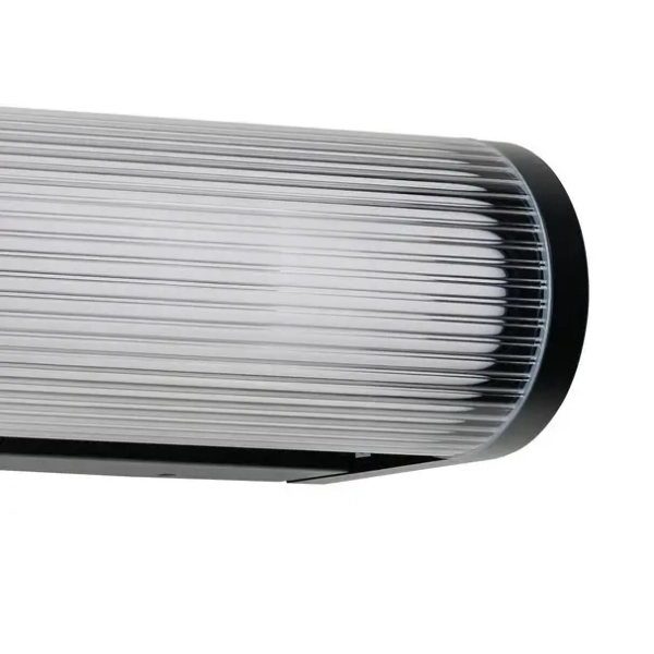 Kinkiet ścienny zewnętrzny EBRO aluminiowy LED 12W 3000K IP65 elewacyjny AZ6764 czarny