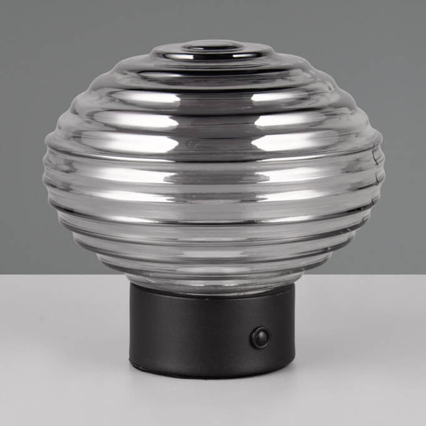 Dotykowa lampa stołowa Earl R57771154 LED 2W 3000K czarna szara