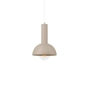 Zwisowa lampa kopuła VITRUM kaszmirowa 1xE27 nad stół metalowa 41554