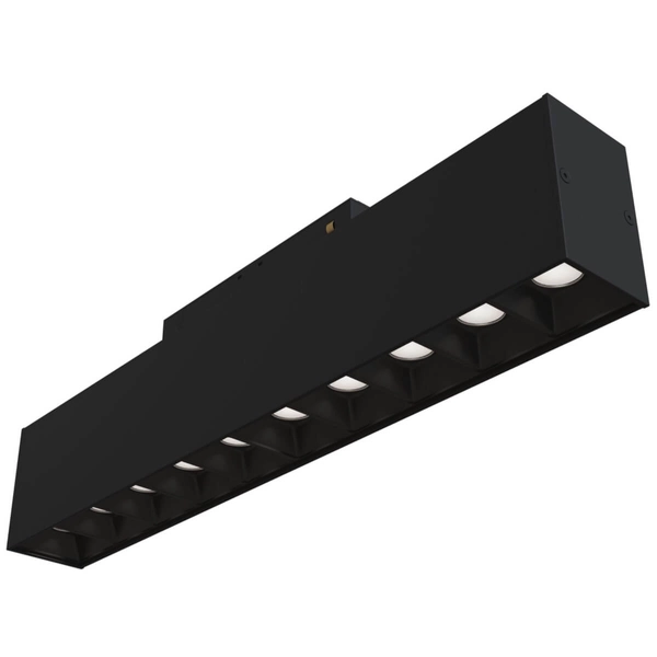 Owalna lampa szynowa ścieżka świetlna Points TR082-1-6W3K-M-B LED 6W 3000K  czarny