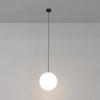 Wisząca lampa Luna P039PL-5W3K-20INS-B Maytoni LED 5W 3000K kula biała czarna