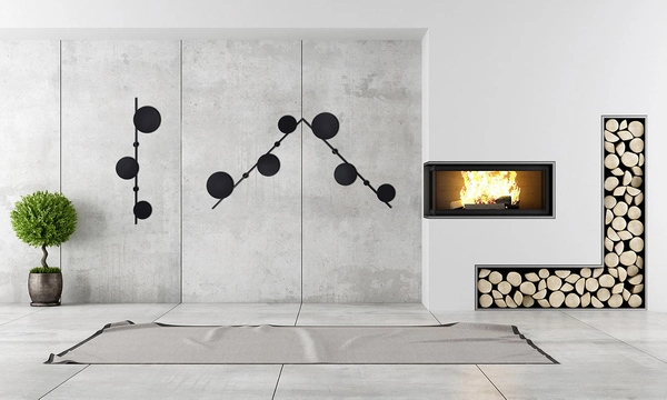 Czarny kinkiet Rega K-4639 Kaja designerska lampa ścienna na przedpokój