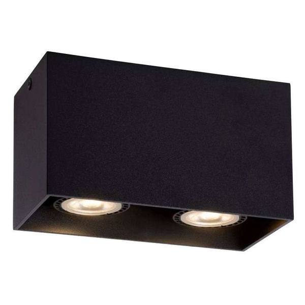 Downlight lampa sufitowa BODI 09101/02/30 prostokątna czarna outlet