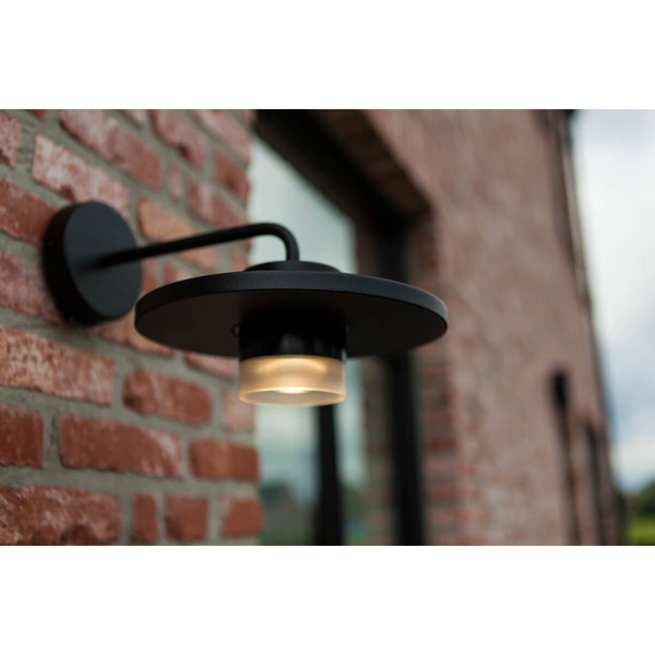 Lampa elewacyjna PLATO 5213402012 LED 7W 3000K metalowa IP54 czarna