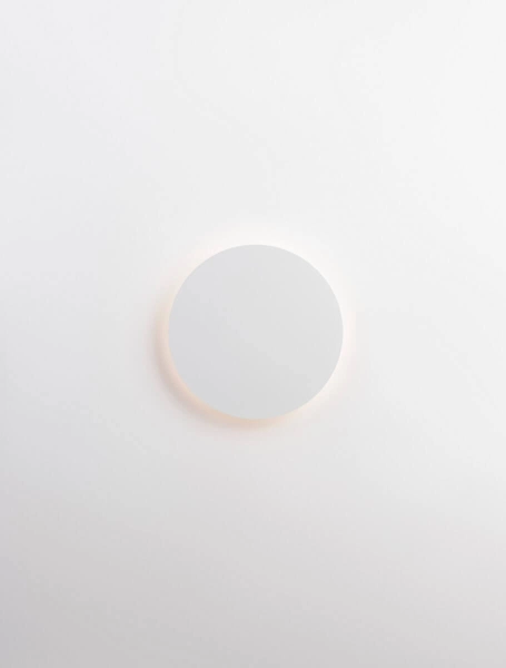 Biały kinkiet natynkowy Chica loftowy LED 12W 3000K do sypialni