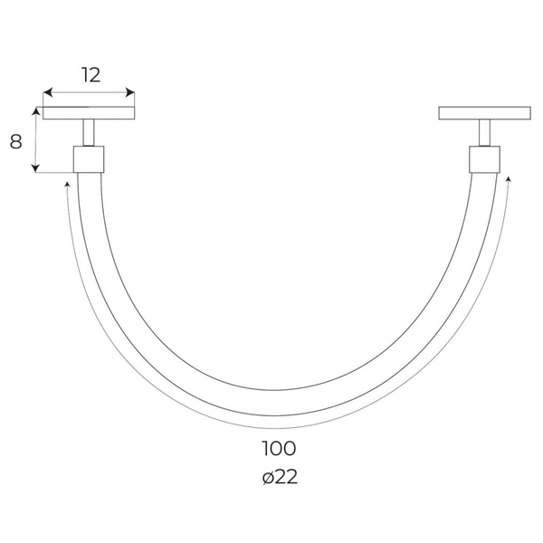 Lampa magnetyczna do systemu szynowego Magnetic M0021N Maxlight LED 15W 3000K czarna biała