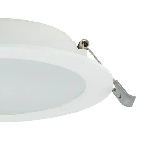 Okrągła lampa sufitowa Mykonos 10537 Nowodvorski LED 10W 3000K wpustowa biała