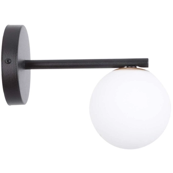 Ścienna LAMPA loftowa GAMA 33194 Sigma metalowa OPRAWA kinkiet kula ball biała