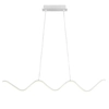 Wisząca lamp nad stół fala ZIGZAG ST-MD240602 WHITE LED 13W 3000K biała