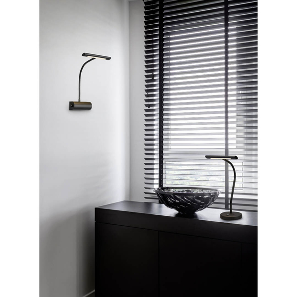 Naścienna lampa regulowana CURTIS 279770132 Trio LED 4W 3000K czarny