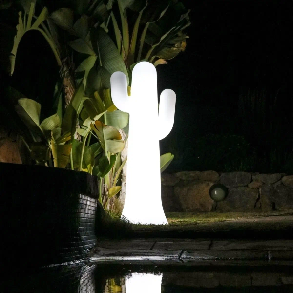 Lampa zewnętrzna stojąca PANCHO 3089 LED 18W 3000K kaktus IP65 biała