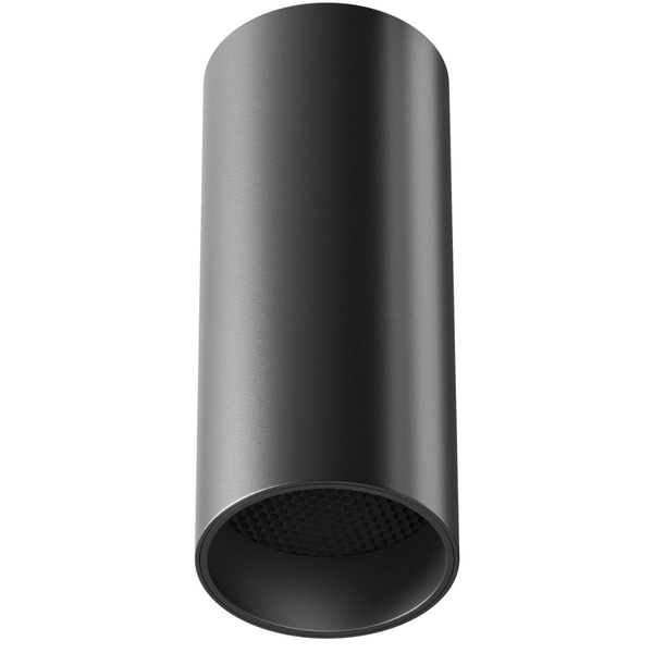 Downlight sufitowy Focus LED C056CL-L12B4K-W-D-B Maytoni 12W 4000K tuba czarna