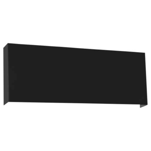 Kinkiet LAMPA ścienna KITAMI 4411 Shilo metalowa OPRAWA przyścienna listwa prostokątna czarna