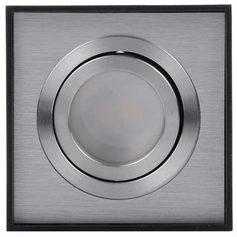 Spot lampa sufitowa Eloy GM4106 BK/ALU prostokątna kostka cube czarna chrom