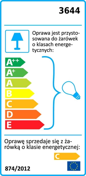 Kinkiet LAMPA ścienna PICTURE LIGHT 3644 Rabalux klasyczna OPRAWA metalowa galeryjka nad obraz brąz