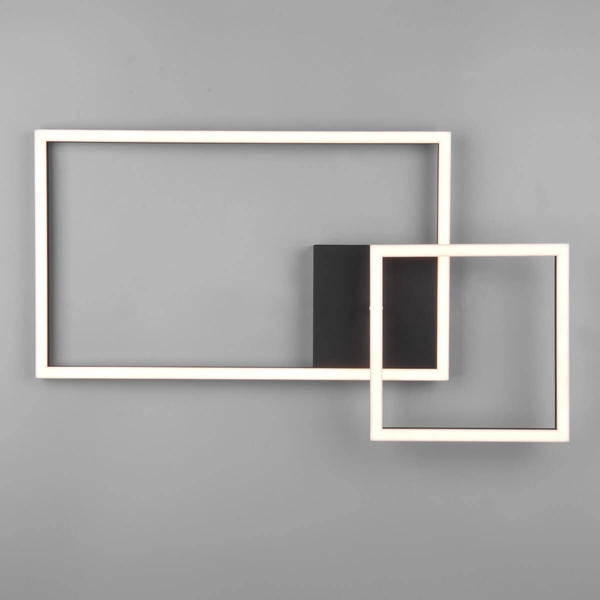 Sufitowa lampa Padella R62642132 RL Light LED 25W 3000K metalowa czarna