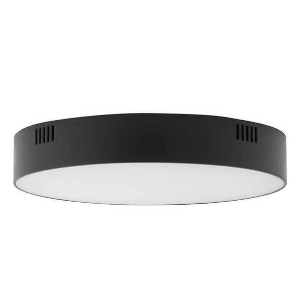 Natynkowa lampa salonowa Lid Round 10416 Nowodvorski LED 25W 4000K czarna
