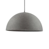 Kopułowa wisząca lampa NAVIRTA LE45343 japandi nad wyspę szara