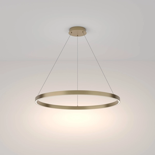 Ring lampa wisząca Rim MOD058PL-L42BS4K LED 51W pierścień mosiądz