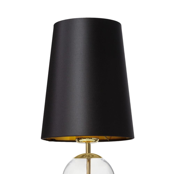 Nowoczesna lampa stołowa COCO 41092102 czarna lampka nocna czarna