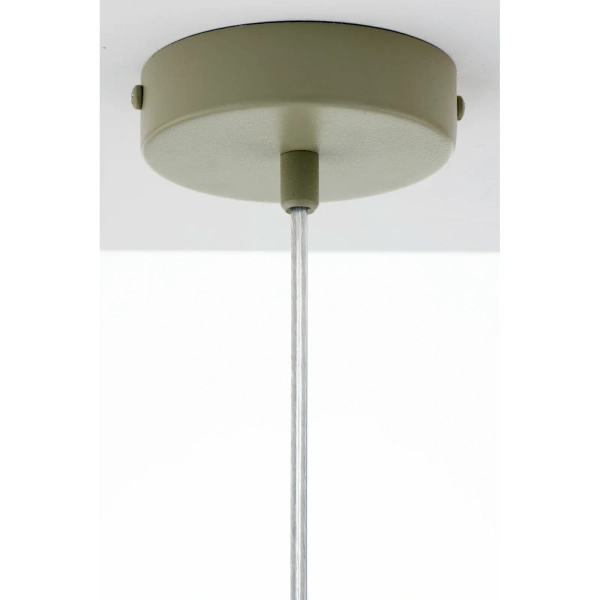 Lampa wisząca szałwiowa VITRUM 1xE27 stożkowa do kuchni 41545