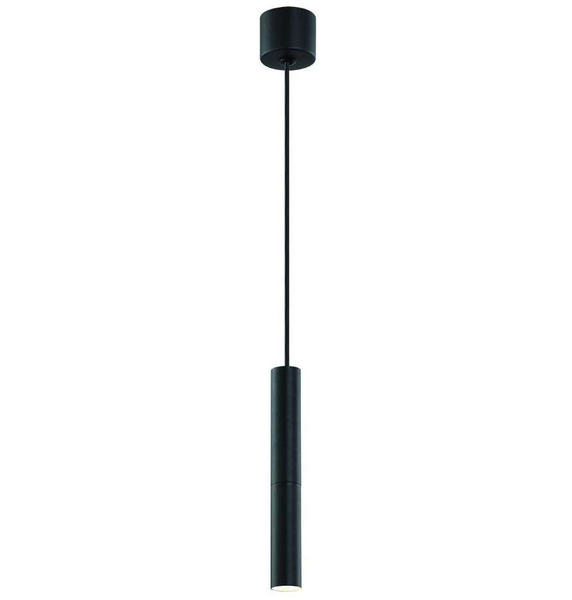 LAMPA wisząca Slimi S Nero Orlicki Design metalowa OPRAWA industrialny zwis tuba LED 3,5W czarna
