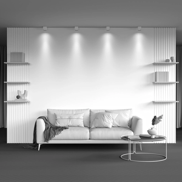 Lampa sufitowa downlight Alfa C065CL-L12W3K LED 12W 3000K biała