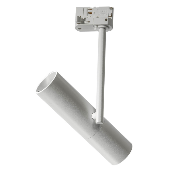 Lampa Lolo AZ4578 do 3-fazowych szynoprzewodów z regulacją tubka biała