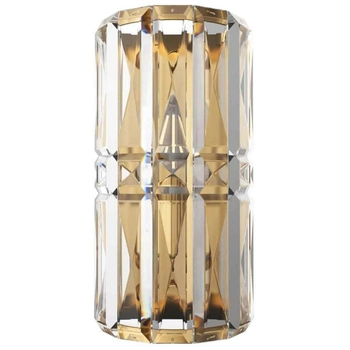 Dekoracyjny kinkiet Facet MOD094WL-01G Maytoni kryształ glamour złoty