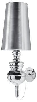 Lampa ścienna abażurowa QUEEN WALL 23 1018W2.CHROM chrom