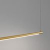 Wisząca LAMPA listwa BUGA LE41356 Luces Exclusivas minimalistyczna OPRAWA zwis LED 20W 3000K tuba złota
