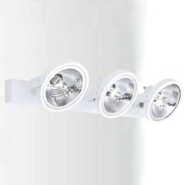 Kinkiet LAMPA ścienna ROMEO 3 LP-2113/3W Light Prestige spot OPRAWA sufitowa listwa reflektorki białe