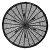 Ażurowa wisząca lampa Ophelia QN-OPHELIA-6P-BK-BK rattan czarny