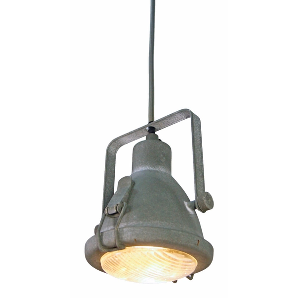 Reflektorowa lampa wisząca TOBRUK AZ1585 Azzardo retro szary