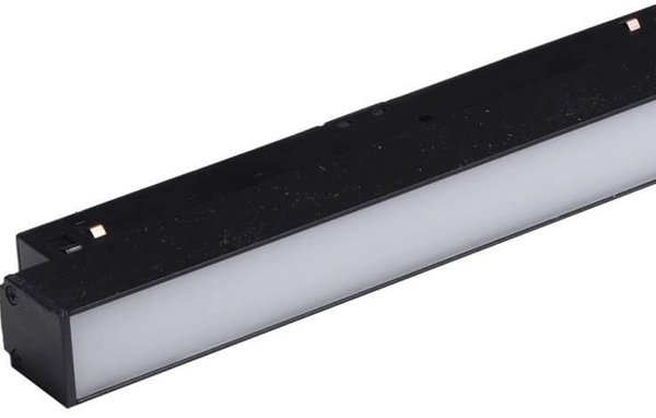 Lampa podłużna do szyn magnetycznych Saga AZ4619 LED 24W czarna