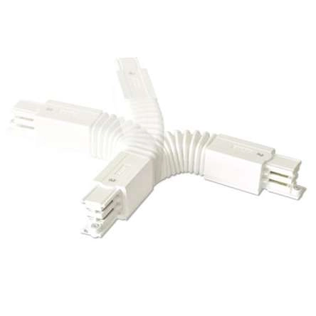 Elastyczny łącznik 8120 Shilo do 3-fazowej szynoprzewodu biały