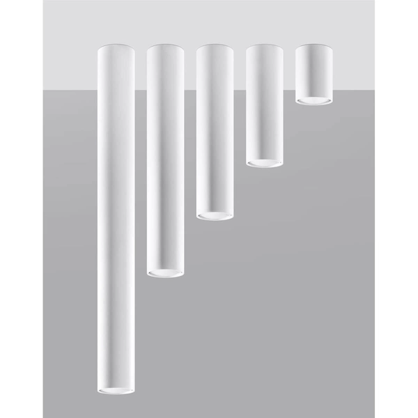 Metalowa lampa sufitowa SL.0996 salonowy dwonlight biały