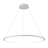 Salonowa lampa zwisowa Vinola PND-56135B-060RPC-WH-3KS4K-TRDIMM Italux LED 38W 3000-4000K biała