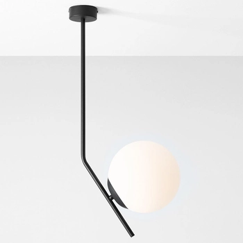 Salonowa LAMPA sufitowa GALLIA 1095PL_G1 Aldex kula szklana biała