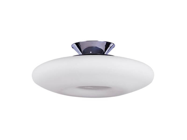 Szklany plafon Pires LED 60W biała lampa do przedpokoju