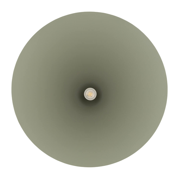Salonowa lampa wisząca ZENITH 11482 stożek szałwiowy