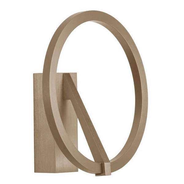 Pierścieniowy kinkiet ścienny ZUDANEZ LE44771 LED 10W 2700-4000K złoty