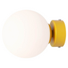 Loftowa lampa ścienna Ball Wall 1076C14_S ball żółta